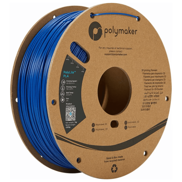 POLYMAKER PolyLite PLA 1,75 mm Plava 3D filament