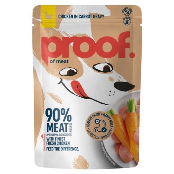 PROOF Of meat hrana za pse piletina i šargarepa 100g