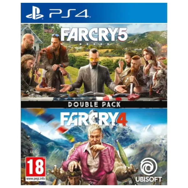 PS4 Far Cry 4 and Far Cry 5 Double Pack