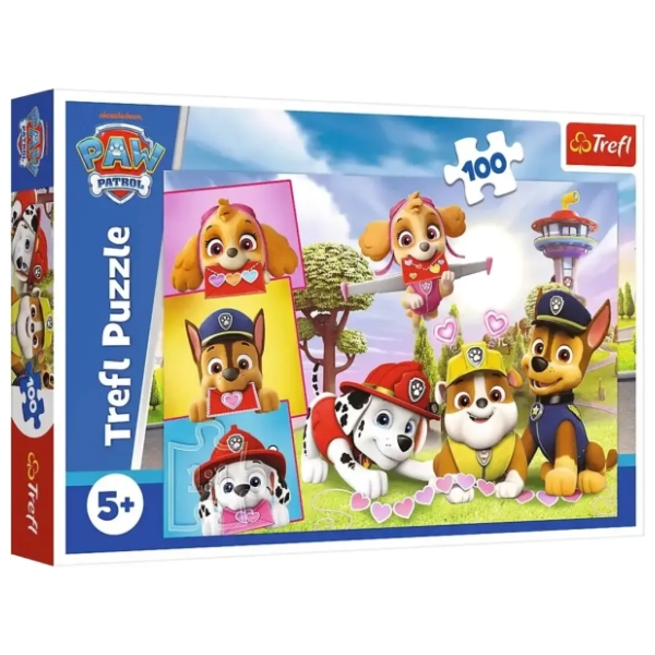 Puzzle Patrolne šape 100 delova TREFL