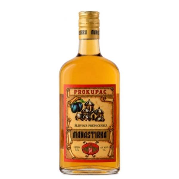 Rakija PROKUPAC Manastirka šljiva 0,5l