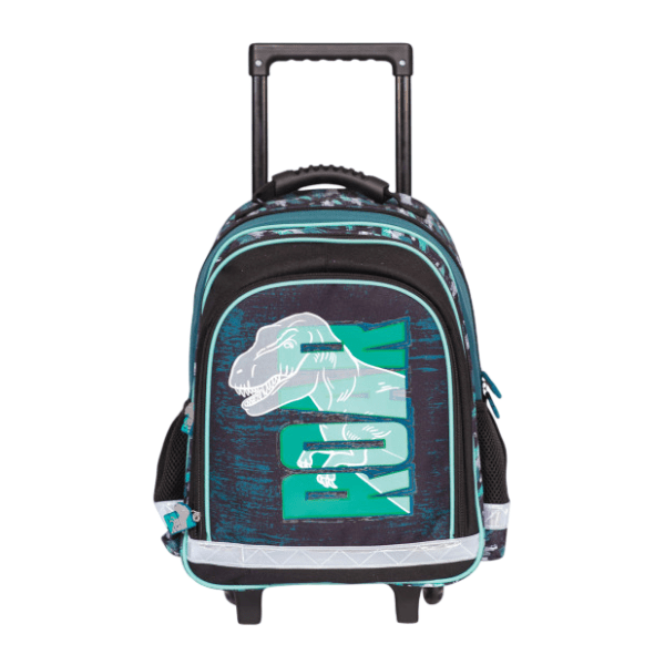 Ranac za školu ojačana leđa S-COOL Trolley dino