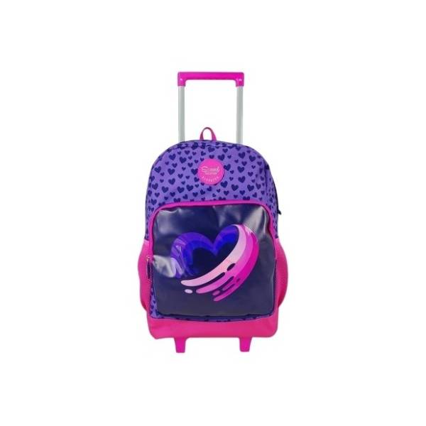 Ranac za školu S-COOL Trolley ljubičasti