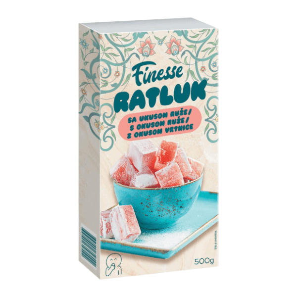 Ratluk FINESSE ruža 500g