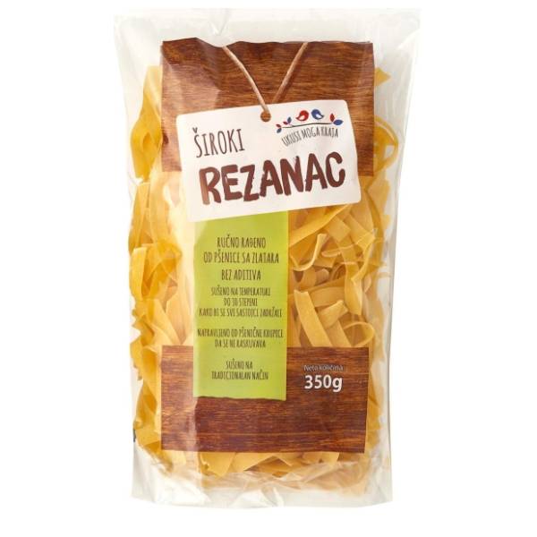 Rezanci UKUSI MOGA KRAJA široki 350g