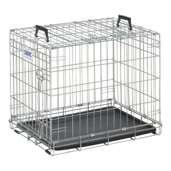 SAVIC kavez za pse 61x44x50cm crni