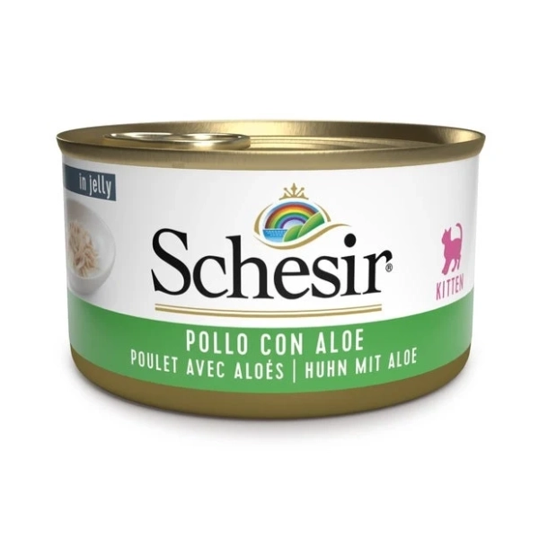 SCHESIR Kitten pileći fileti u supi za mačiće 85g