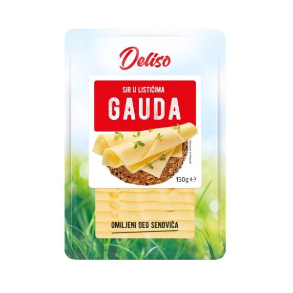 Sir DELISO Gauda slajs 150g