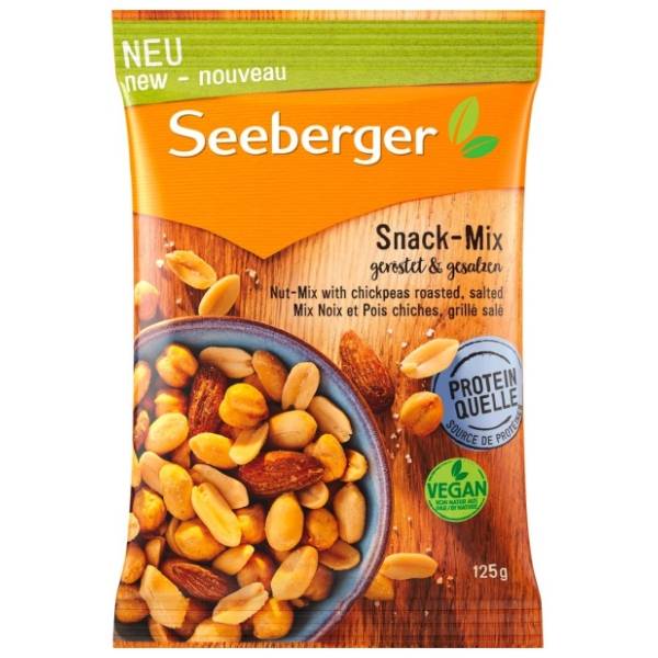 Snack mix SEEBERGER orašasto i leblebija 125g
