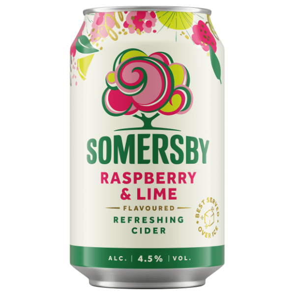 SOMERSBY malina limenka 0,33ml