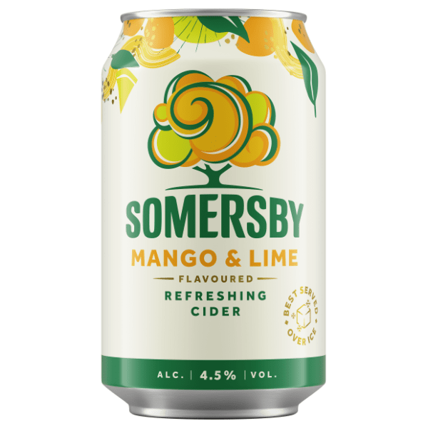 SOMERSBY mango&lime limenka 0,33l