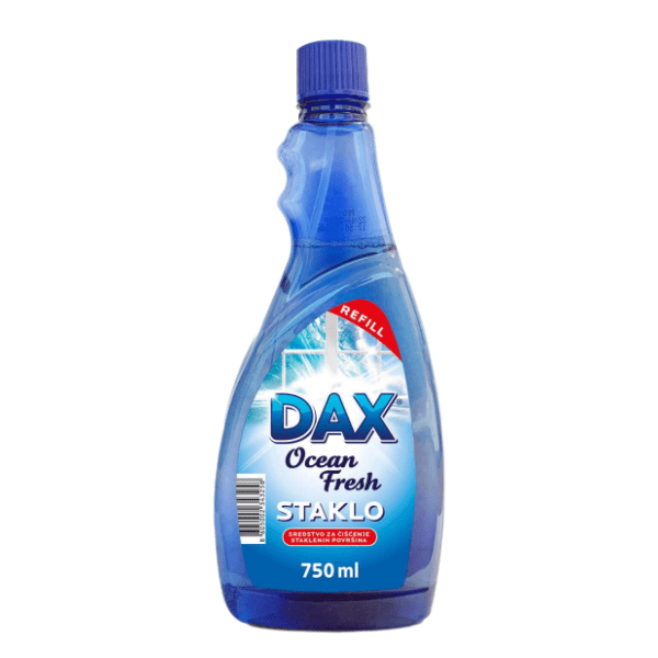 Sredstvo za čišćenje stakla refil DAX 750ml