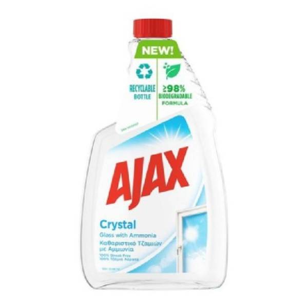 Sredstvo za staklo AJAX Glass crystal clean refil 750ml