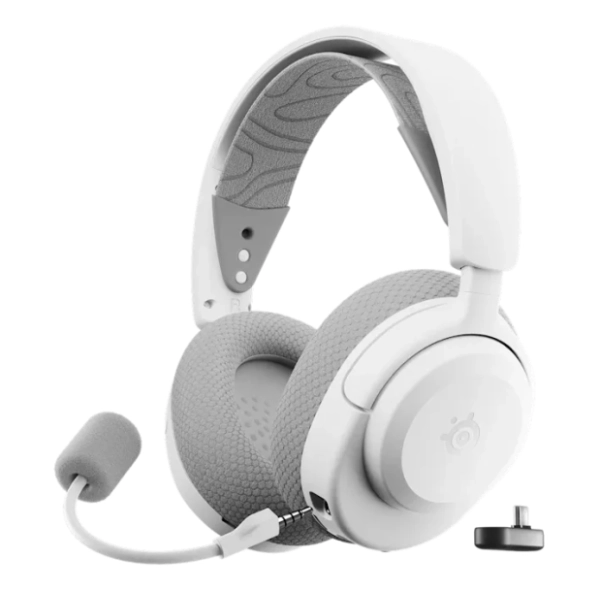 SteelSeries slušalice Arctis Nova 3 Wireless bele