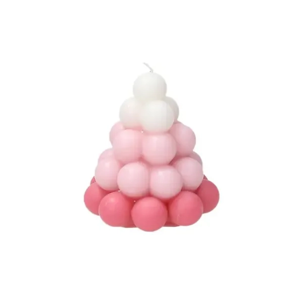 Sveća TOGNANA bubble roze