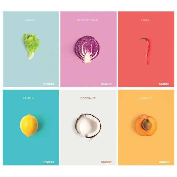 Sveska A4 karo STREET fresh fruit 54lista 1kom