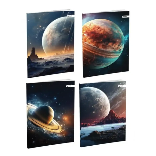 Sveska A5 dikto SPIRIT planets 52lista 1kom