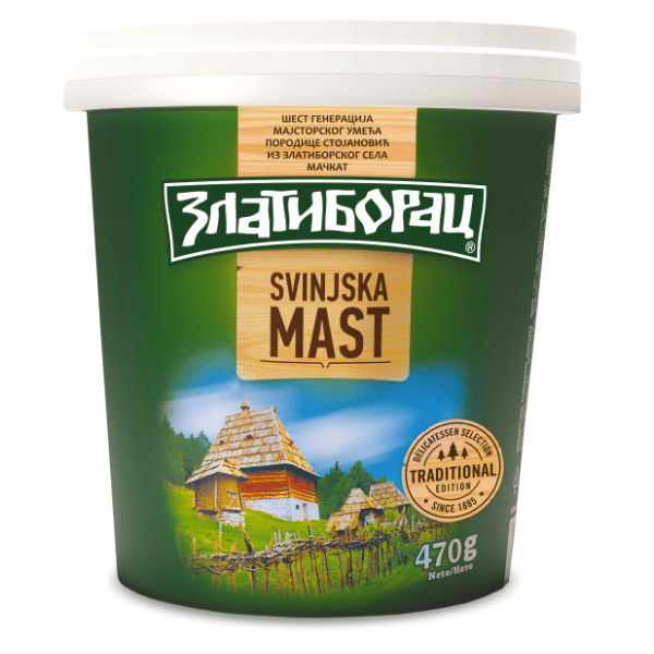 Svinjska mast ZLATIBORAC 470g