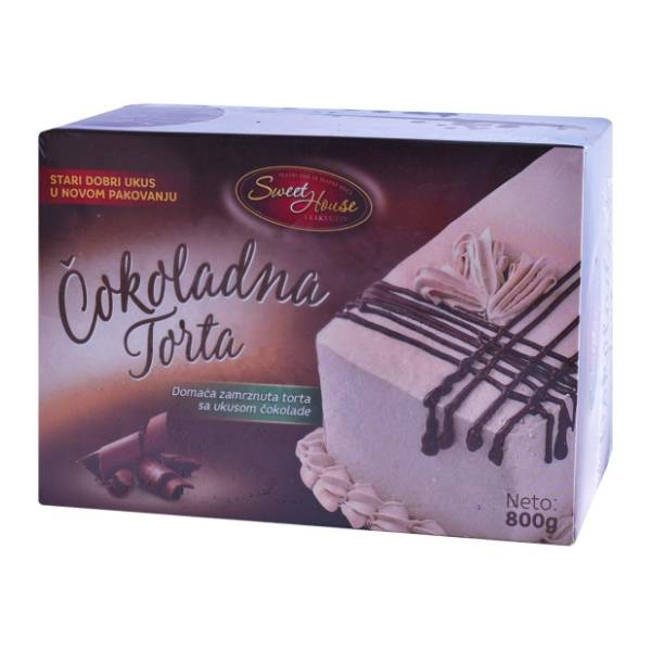 SWEET HOUSE čokoladna torta 800g