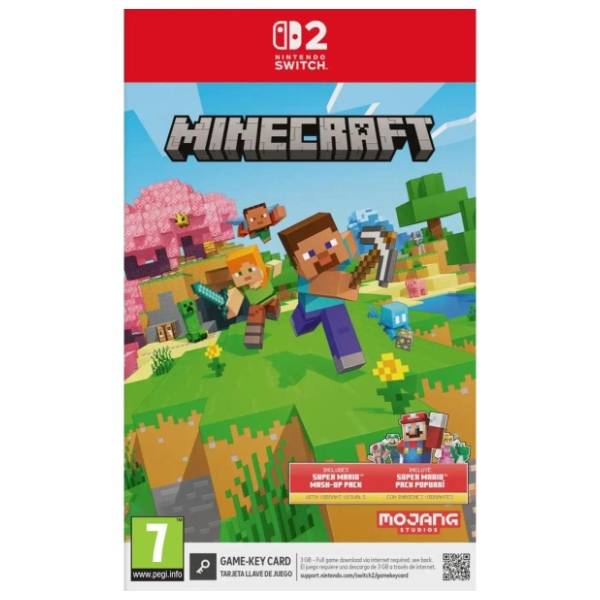 SWITCH 2 Minecraft (game Key Card)
