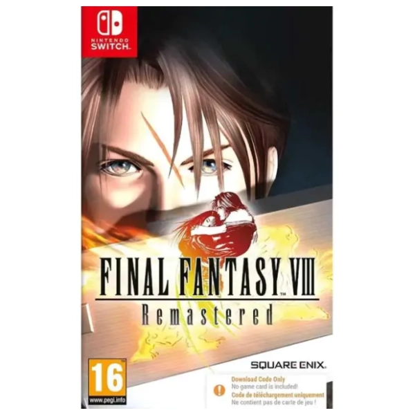 SWITCH Final Fantasy VIII Remastered (Code in a box)