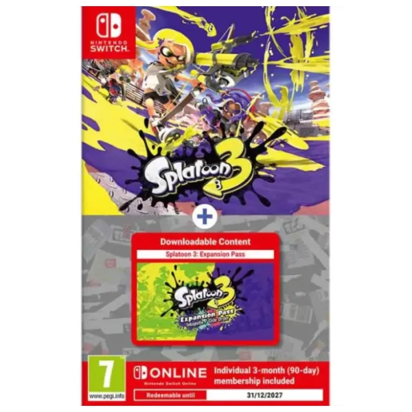 SWITCH Splatoon 3 Expansion Pass