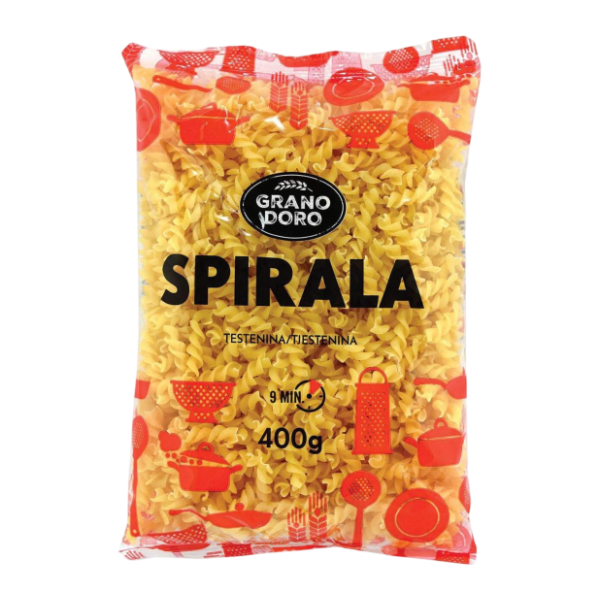Makaroni GRANO DORO spirala 400g