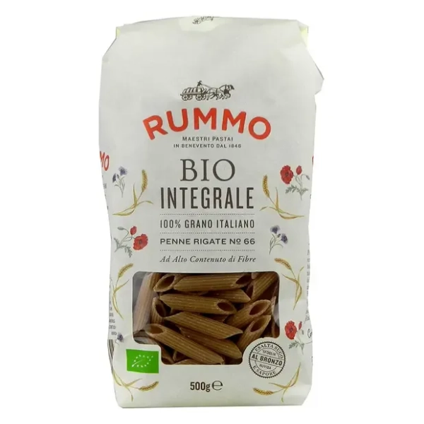 Makaroni RUMMO Penne bio integrale 500g
