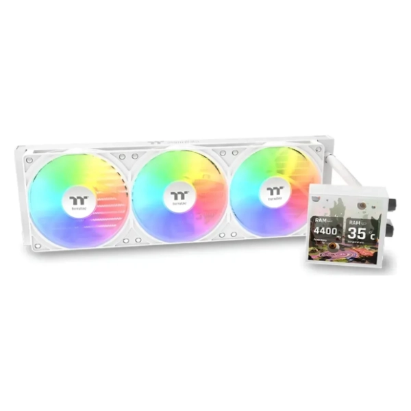 THERMALTAKE LB360 Ultra ARGB AIO Snow vodeno hlađenje