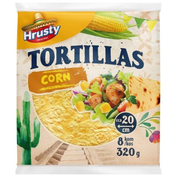 Tortilja HRUSTY kukuruzna 320g
