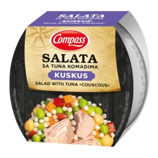 Tuna salata COMPASS kuskus 160g
