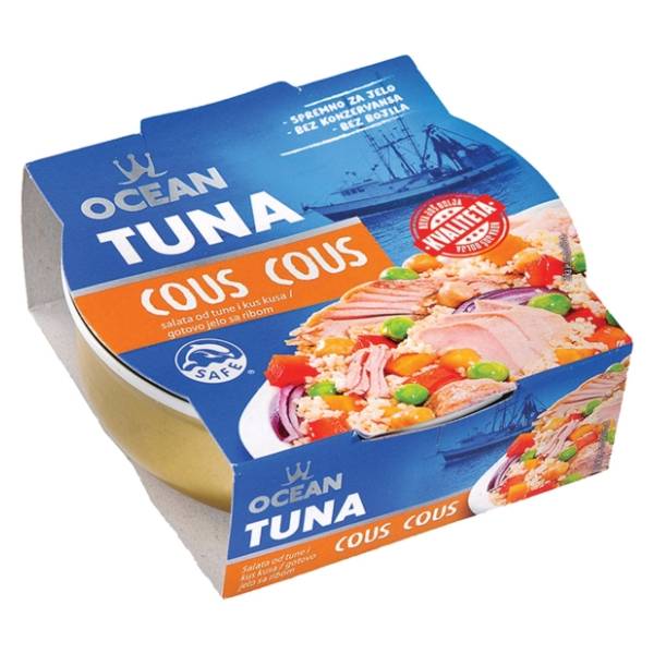 Tuna salata OCEAN kus kus 160g