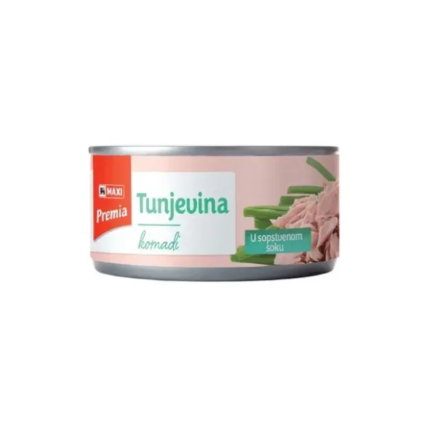 Tunjevina MAXI komadi u salamuri 160g