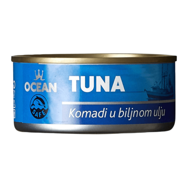 Tunjevina OCEAN komadi u biljnom ulju 160g
