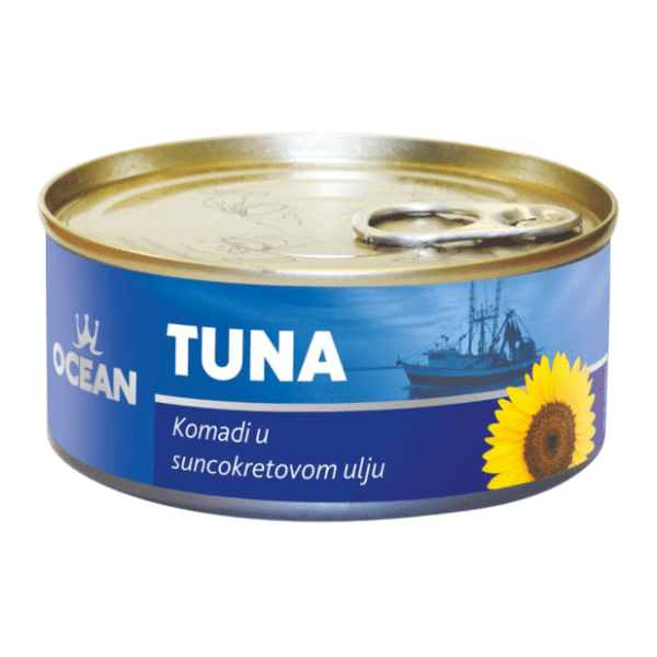 Tunjevina OCEAN komadi u suncokretovom ulju 160g