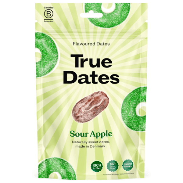 Urme TRUE DATES Sour apple 100g