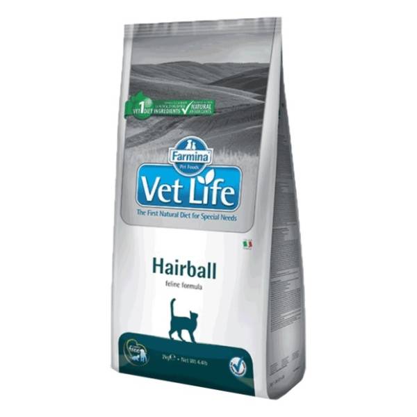 VET LIFE Hairball hrana za mačke 2kg