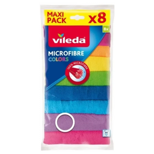VILEDA Magična krpa colors microfibre 8kom