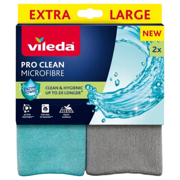 VILEDA krpa od mikrovlakana pro clean 2kom