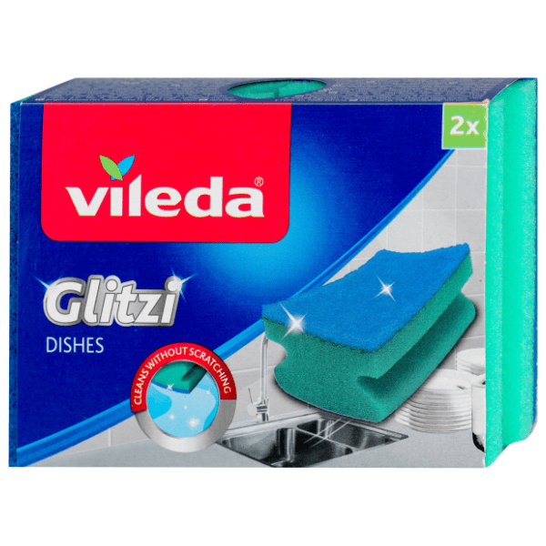 VILEDA sunđer glitzi teflon 2kom