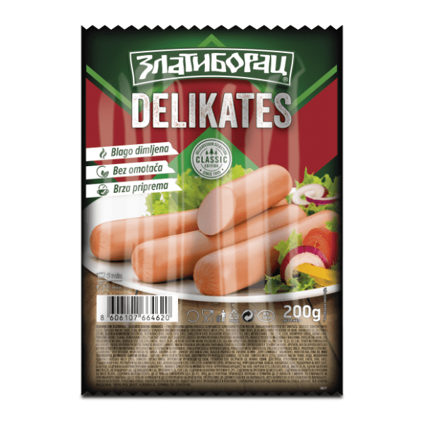 Viršle ZLATIBORAC delikates 200g