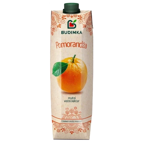 Voćni sok BUDIMKA pomorandža 1l