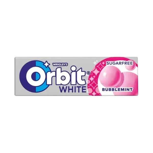 Žvake ORBIT white bubblemint 14g