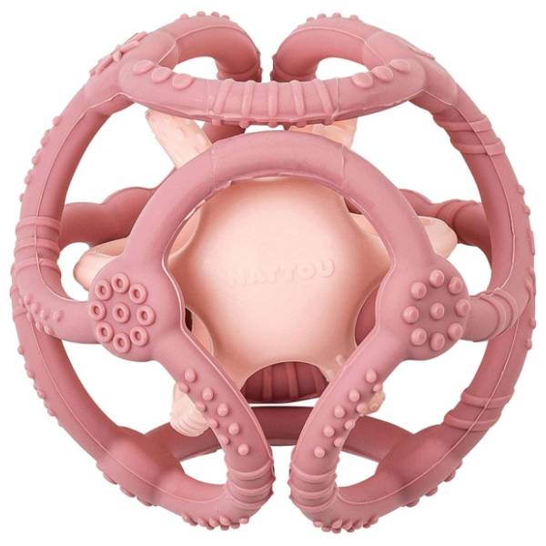 Zvečka u obliku kruga roze NATTOU