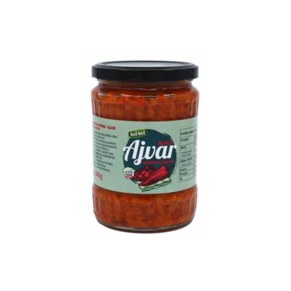 Ajvar BAŠ BAŠ blagi homemade style 540g