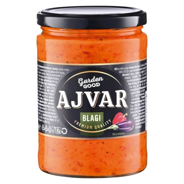 Ajvar GARDEN GOOD premium blagi 550g