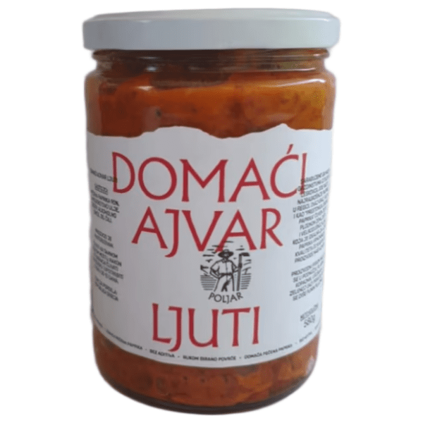 Ajvar POLJAR ljuti domaći 580g