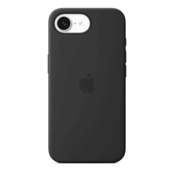 APPLE silikonska maska za iPhone 16e crna