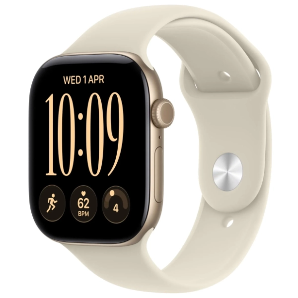 APPLE Watch S12 GPS 46mm Light Gold Aluminium M/L MJEP4WF/A pametni sat