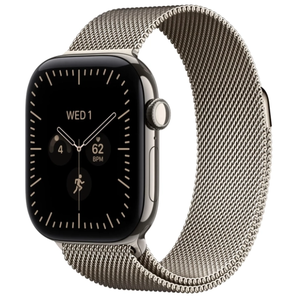 APPLE Watch S12 GPS + Cellular 42mm Natural Titanium Milanese MJGH4WF/A pametni sat